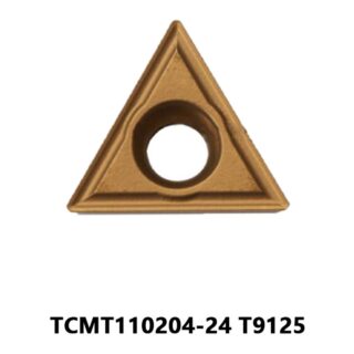 Original Tungaloy TCMT110204-24 T9125 Carbide Turning Insert - Triangle | Steel (10 PCS)