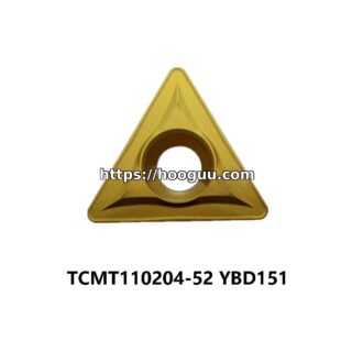 Original ZCC-CT TCMT110204-52 YBD151 Carbide Turning Insert - Triangle | Steel (10 PCS)