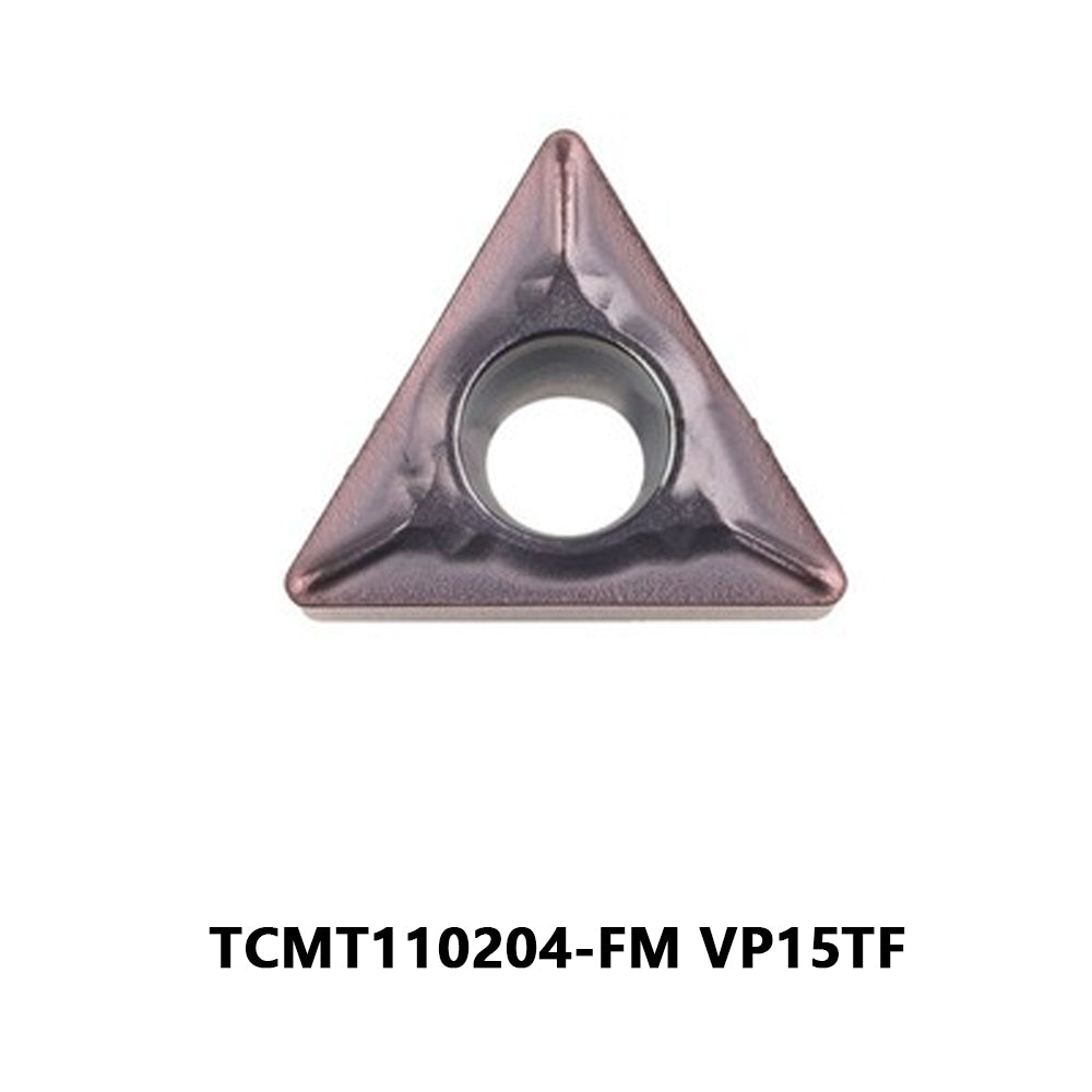 Mitsubishi TCMT110204-FM VP15TF Carbide Turning Insert - Triangle | Steel & More (10 PCS)