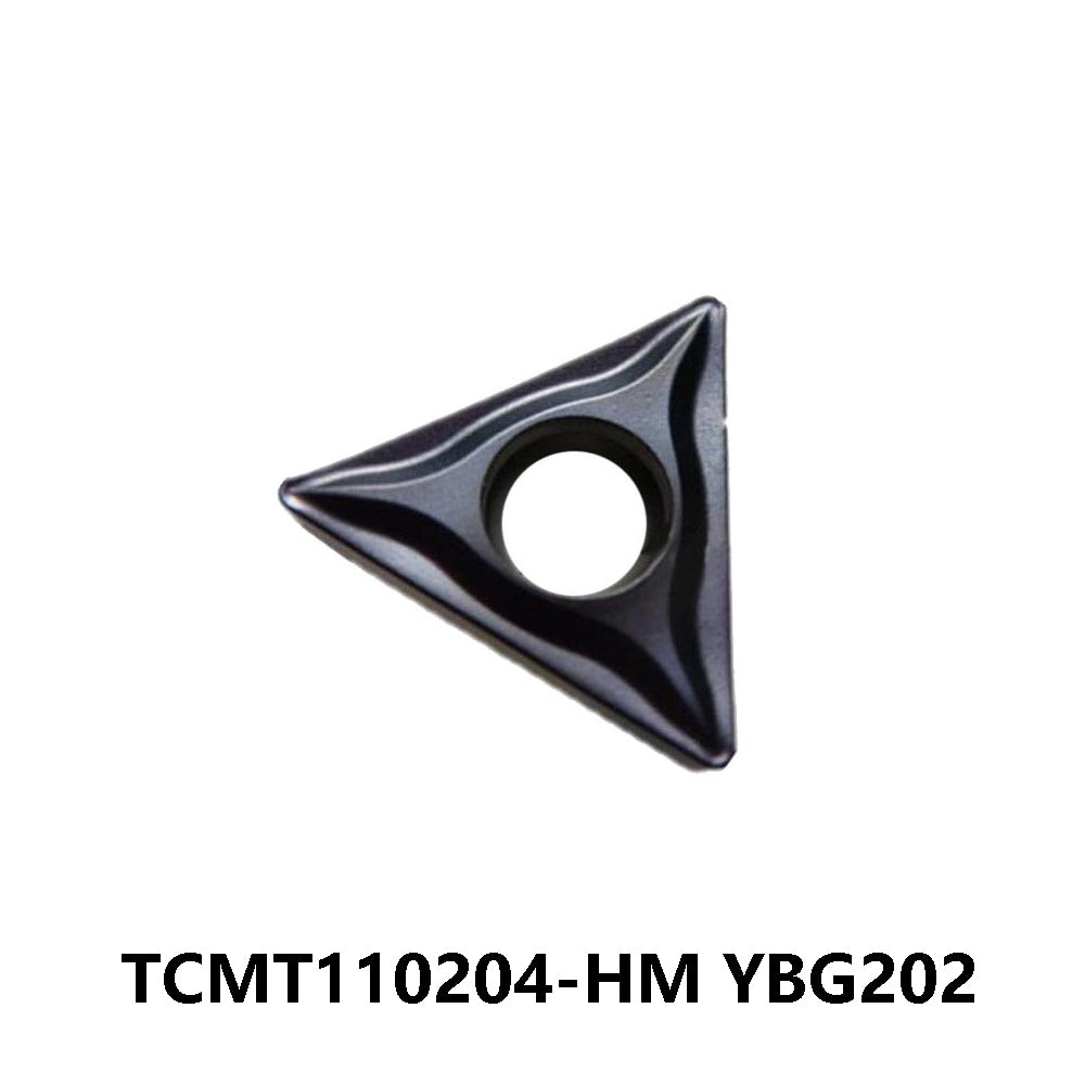 ZCC TCMT110204-HM YBG202 Carbide Turning Insert - Triangle | Steel, Cast Iron (10 PCS)