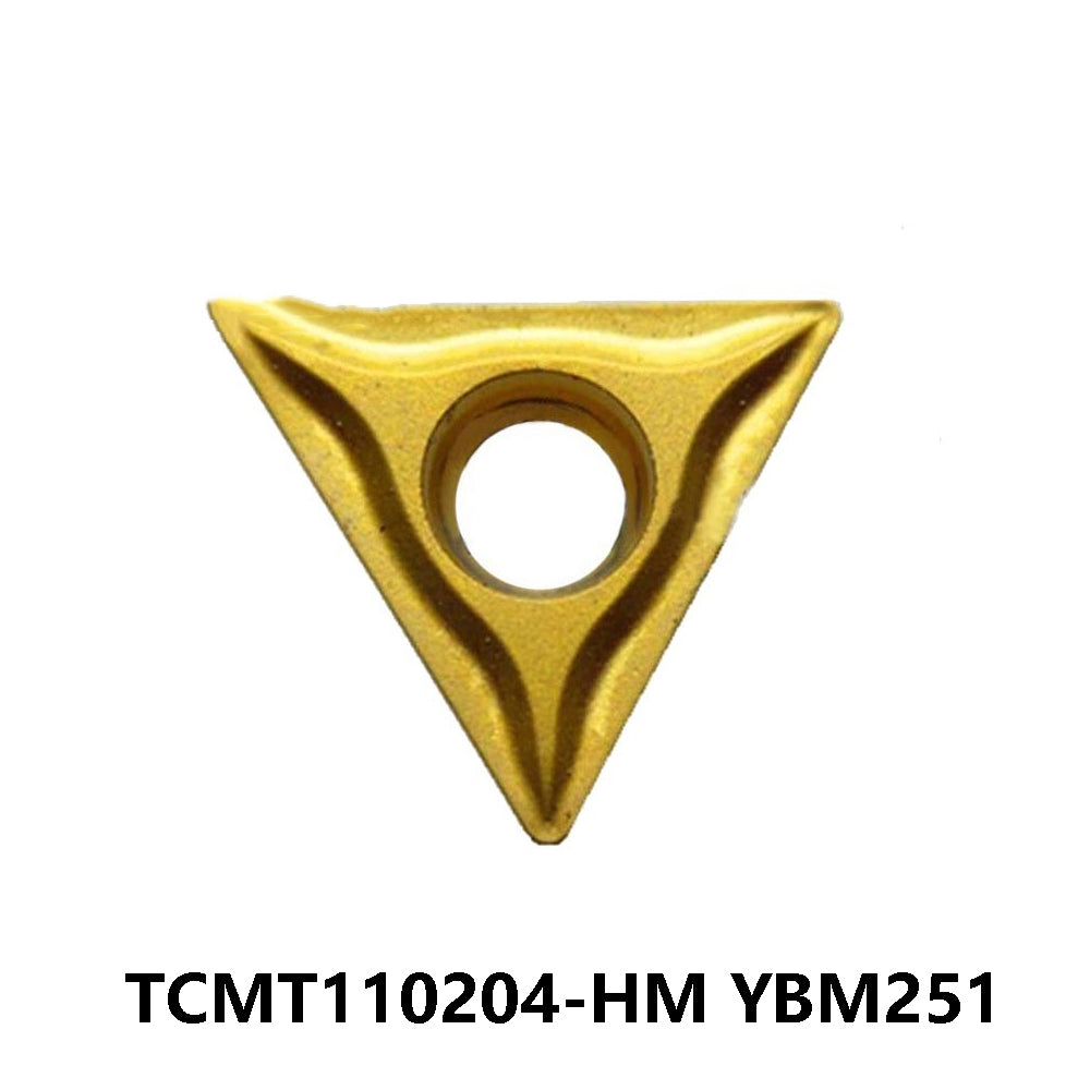 Zcc.ct 100% Original TCMT110204-HM YBM251 turning Insert 10 pcs