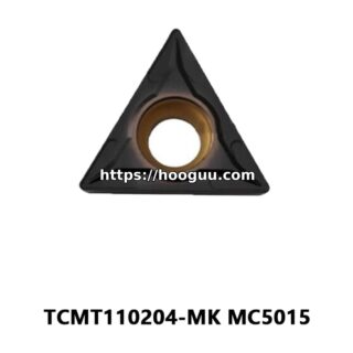 Original Mitsubishi TCMT110204-MK MC5015 Carbide Turning Insert - Triangle | Steel, Cast Iron (10 PCS)