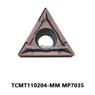 Original Mitsubishi TCMT110208 UE6110 Carbide Turning Insert - Triangle | Steel, Stainless Steel (10 PCS)