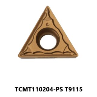 Original Tungaloy TCMT110204-PS T9115 Carbide Turning Insert - Triangle | Steel (10 PCS)