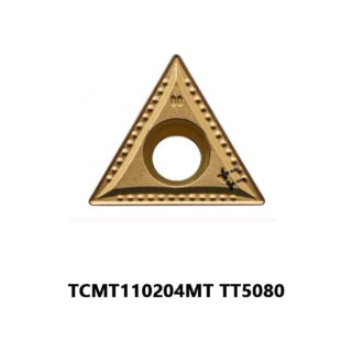 Original TaeguTec TCMT110204MT TT5080 Carbide Turning Insert - Triangle (10 PCS)