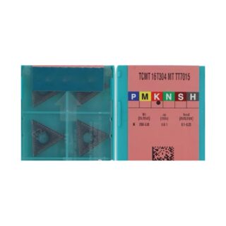 Original TaeguTec TCMT110204MT TT7015 Carbide Turning Insert - Triangle (10 PCS)