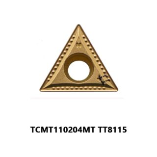 Original TaeguTec TCMT110204MT TT8115 Carbide Turning Insert - Triangle (10 PCS)