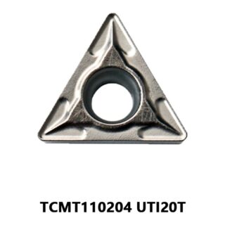 Original Mitsubishi TCMT110204 Carbide Turning Insert - Triangle (10 PCS) TCMT110204 UTI20T