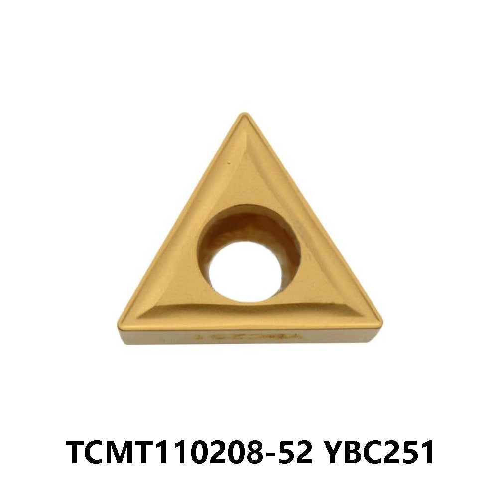 Zcc.ct 100% Original TCMT110208-52 YBC251 turning Insert 10 pcs