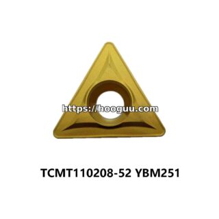 Original ZCC-CT TCMT110208-52 YBM251 Carbide Turning Insert - Triangle | Steel, Stainless Steel (10 PCS)