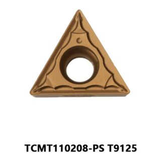 Original Tungaloy TCMT110208-PS T9125 Carbide Turning Insert - Triangle | Steel (10 PCS)
