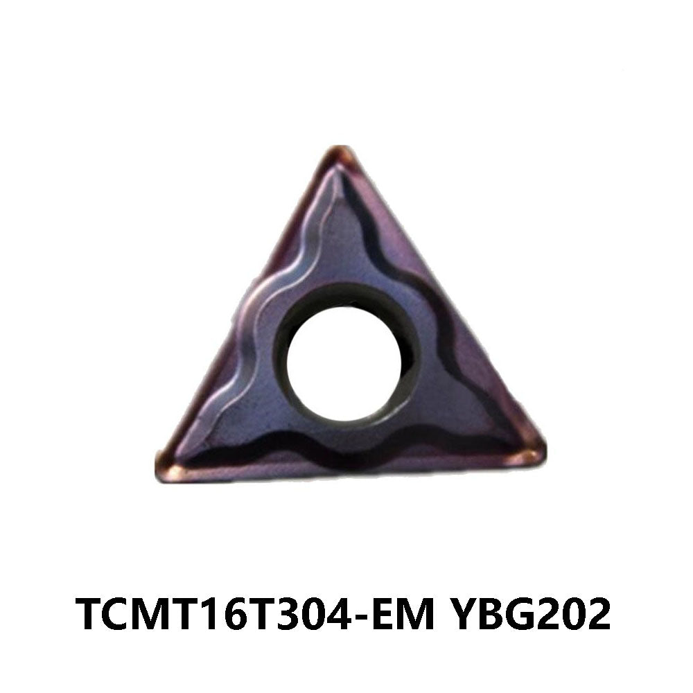 Zcc.ct 100% Original TCMT16T304-EM YBG202 Turning Insert 10 pcs
