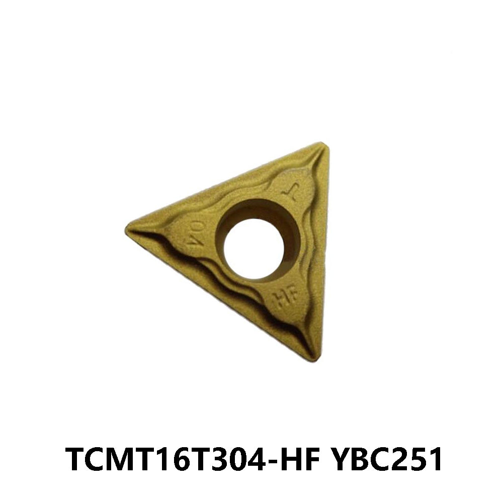 Zcc.ct 100% Original TCMT16T304-HF YBC251 Turning Insert 10 pcs