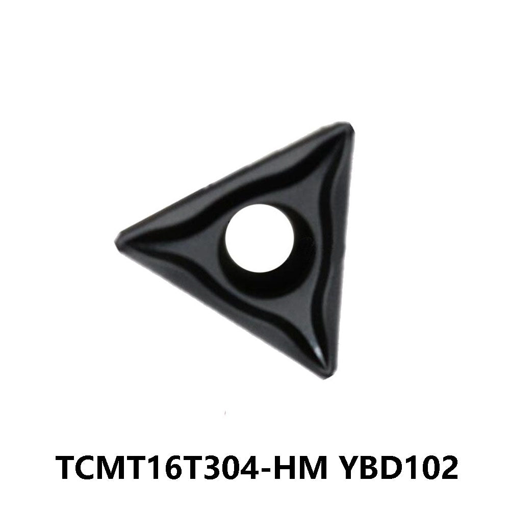 ZCC TCMT16T304-HM YBD102 Carbide Turning Insert - Triangle | Steel (10 PCS)
