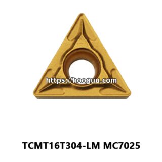 Original Mitsubishi TCMT16T304-LM MC7025 Carbide Turning Insert - Triangle | Steel & More (10 PCS)
