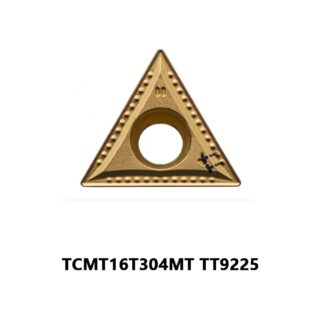 Original TaeguTec TCMT16T304MT TT9225 Carbide Turning Insert - Triangle | Steel (10 PCS)