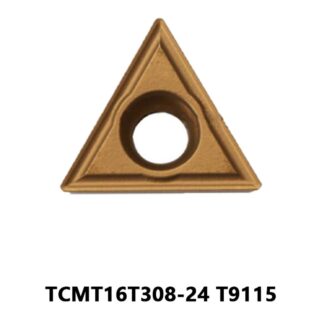 Original Tungaloy TCMT16T308-24 T9115 Carbide Turning Insert - Triangle | Steel (10 PCS)
