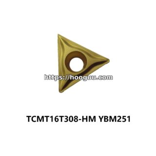 Original ZCC-CT TCMT16T308-HM YBM251 Carbide Turning Insert - Triangle | Steel & More (10 PCS)