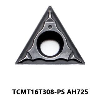 Original Tungaloy TCMT16T308-PS AH725 Carbide Turning Insert - Triangle | Stainless Steel & More (10 PCS)