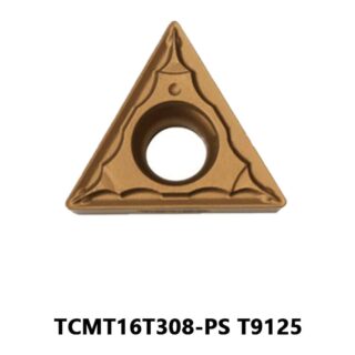 Original Tungaloy TCMT16T308-PS T9125 Carbide Turning Insert - Triangle | Steel (10 PCS)