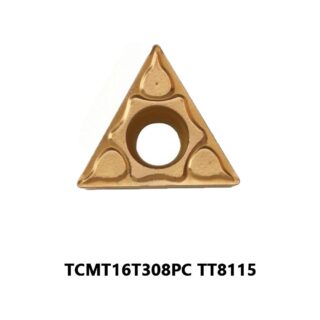Original TaeguTec TCMT16T308PC TT8115 Carbide Turning Insert - Triangle (10 PCS)