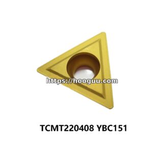 Original ZCC-CT TCMT220408 YBC151 Carbide Turning Insert - Triangle | Steel (10 PCS)