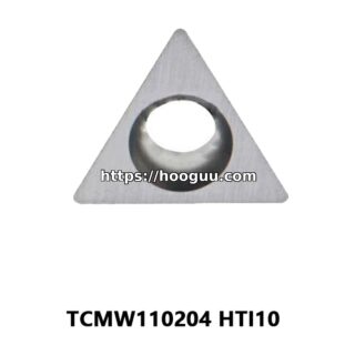 Original Mitsubishi TCMW110204 Carbide Turning Insert - Triangle | Non-ferrous (10 PCS) HTI10 TCMW110204 HTI10