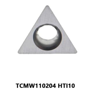 Original Mitsubishi TCMW110204 Carbide Turning Insert - Triangle (10 PCS) TCMW110204 HTI10
