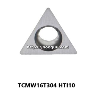 Original Mitsubishi TCMW16T304 Carbide Turning Insert - Triangle | Cast Iron & More (10 PCS) HTI10 TCMW16T304 HTI10