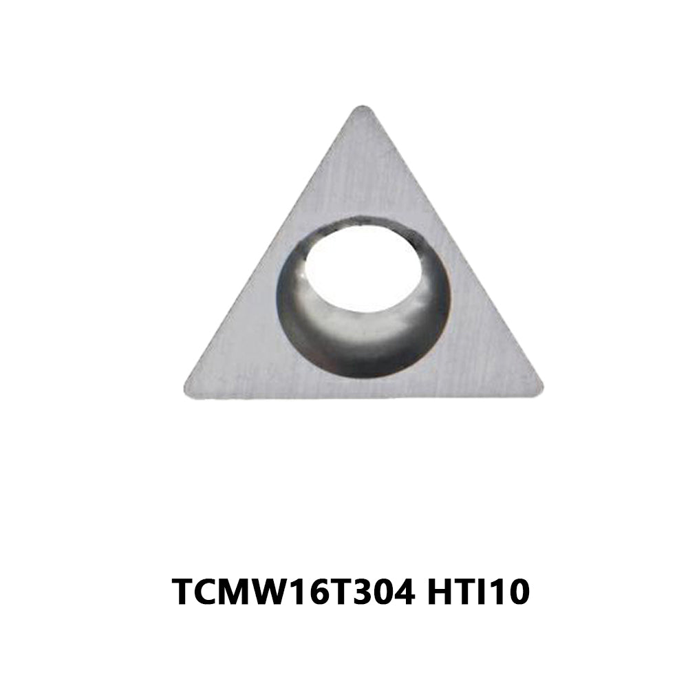 Mitsubishi TCMW16T304 Carbide Turning Insert - Triangle | Cast Iron & More (10 PCS)