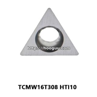 Original Mitsubishi TCMW16T308 Carbide Turning Insert - Triangle | Cast Iron & More (10 PCS) HTI10 TCMW16T308 HTI10