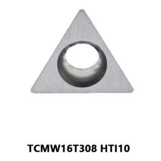 Original Mitsubishi TCMW16T308 Carbide Turning Insert - Triangle (10 PCS) TCMW16T308 HTI10