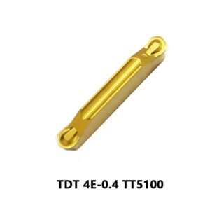 Original TaeguTec 4E-0.4 TT5100 Carbide Insert (10 PCS) TDT TDT 4E-0.4 TT5100