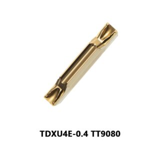 Original TaeguTec TDXU4E-0.4 TT9080 Carbide Insert - Triangle | Stainless Steel & More (10 PCS)