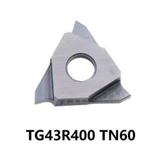 Original Kyocera TG43R400 Carbide Grooving/Parting Insert - Triangle (10 PCS) TN60 TG43R400 TN60