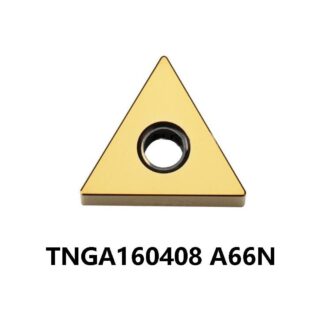 Original Kyocera TNGA160408 Carbide Turning Insert - Triangle (10 PCS) A66N TNGA160408 A66N