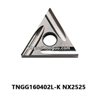 Original Mitsubishi TNGG160402L-K NX2525 Carbide Turning Insert - Triangle | Steel & More (10 PCS)