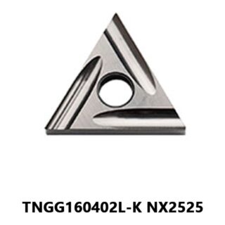 Original Mitsubishi TNGG160402L-K NX2525 Carbide Turning Insert - Triangle | Steel (10 PCS)