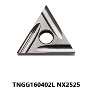 Original Mitsubishi TNGG160402L NX2525 Carbide Turning Insert - Triangle | Steel & More (10 PCS)
