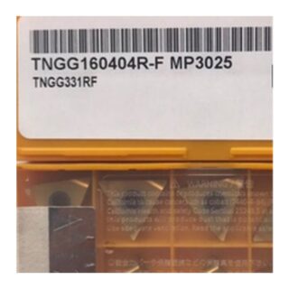 Original Mitsubishi TNGG160402R-F MP3025 Carbide Turning Insert - Triangle (10 PCS)