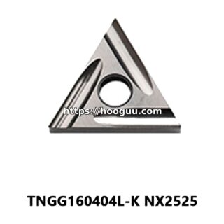 Original Mitsubishi TNGG160404L-K NX2525 Carbide Turning Insert - Triangle | Cast Iron (10 PCS)