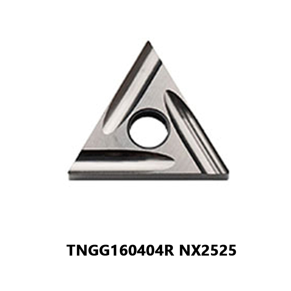Mitsubishi TNGG160404R NX2525 Carbide Turning Insert - Triangle | Steel (10 PCS)