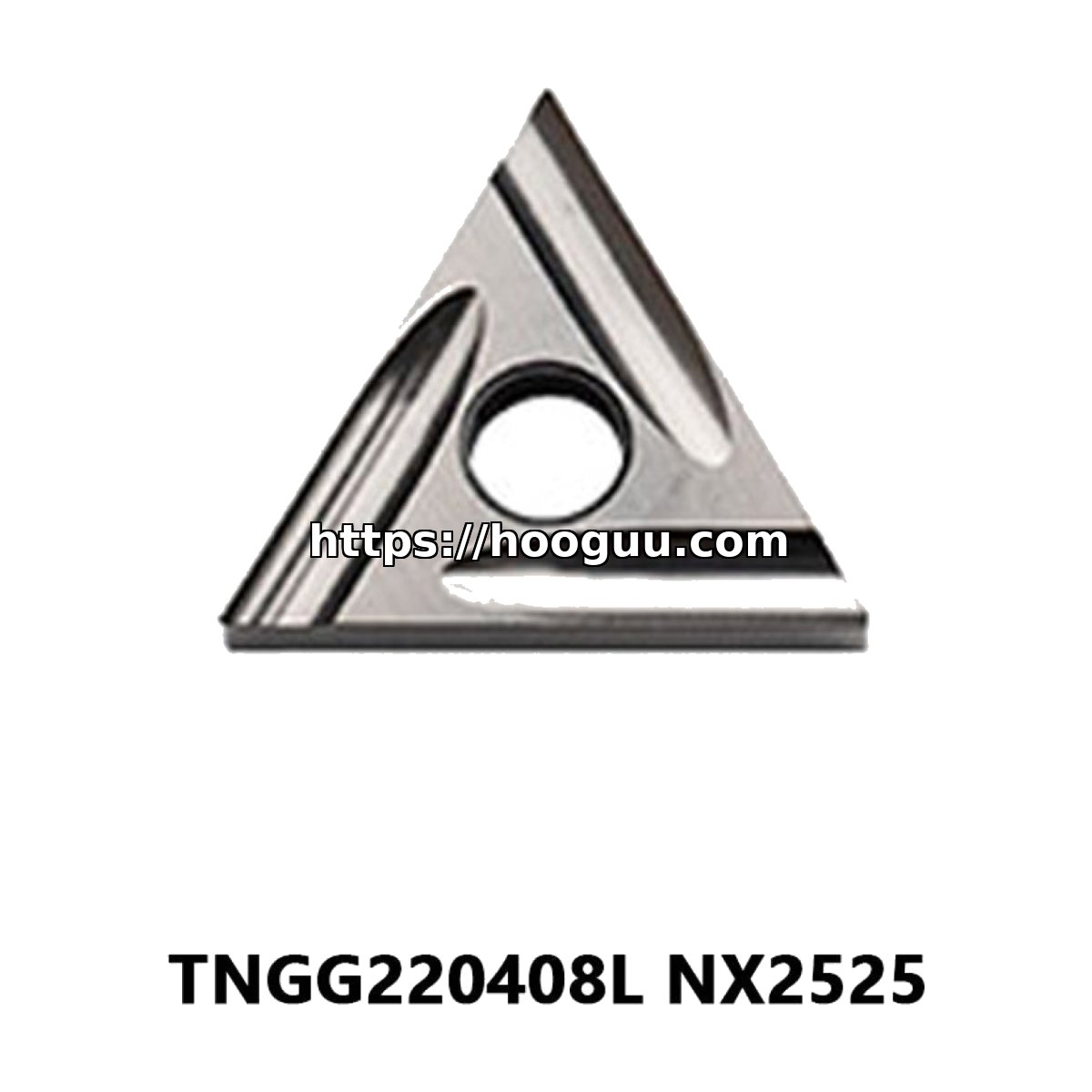 Original Mitsubishi TNGG220408L NX2525 Carbide Turning Insert - Triangle | Steel (10 PCS)