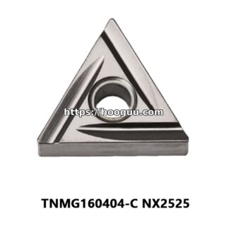 Original Mitsubishi TNMG160404-C NX2525 Carbide Turning Insert - Triangle | Steel & More (10 PCS)