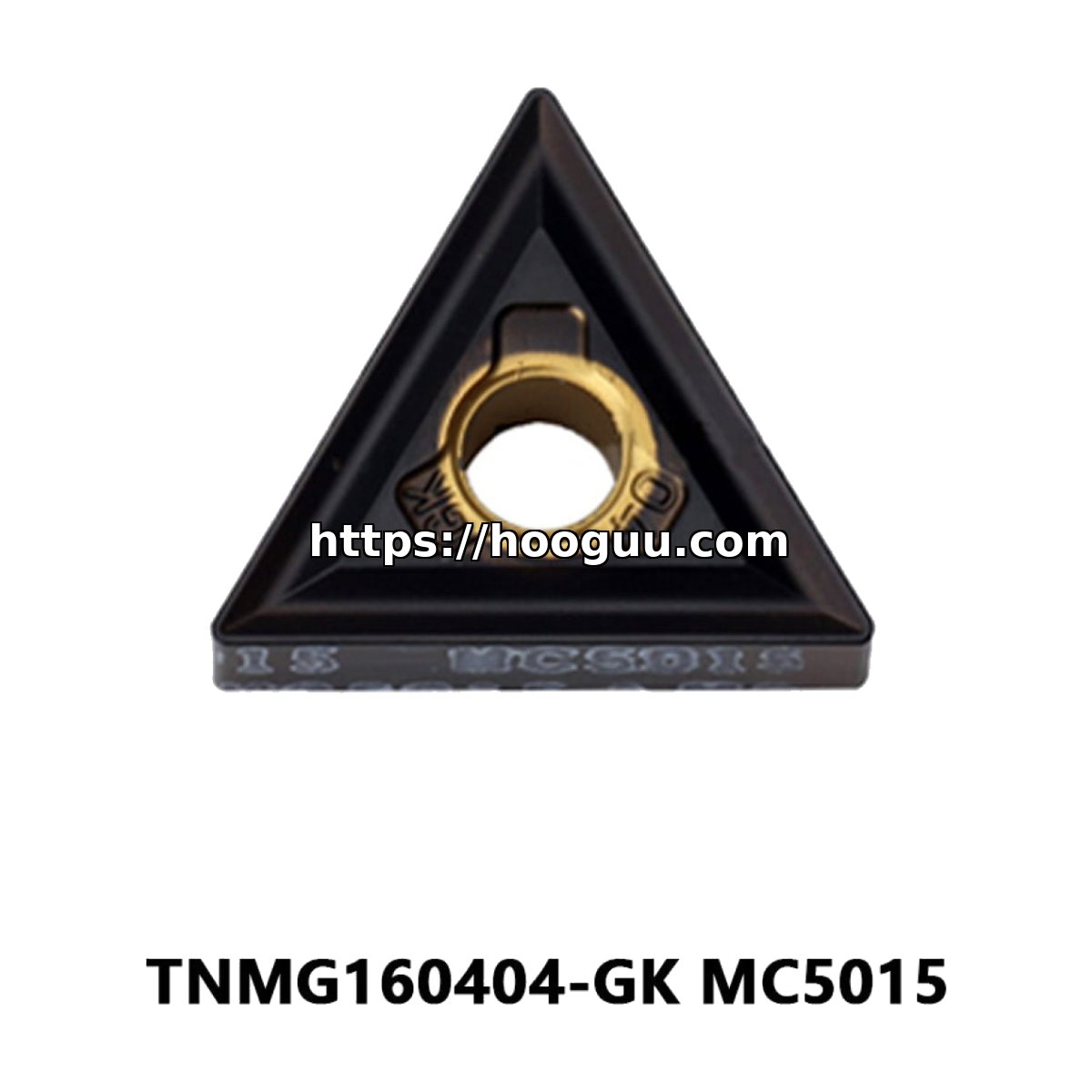 Original Mitsubishi TNMG160404-GK MC5015 Carbide Turning Insert - Triangle | Cast Iron (10 PCS)