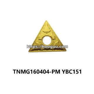 Original ZCC-CT TNMG160404-PM YBC151 Carbide Turning Insert - Triangle | Steel, Stainless Steel (10 PCS)