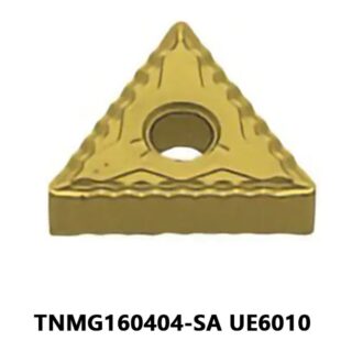 Original Mitsubishi TNMG160404-SA UE6010 Carbide Turning Insert - Triangle (10 PCS)