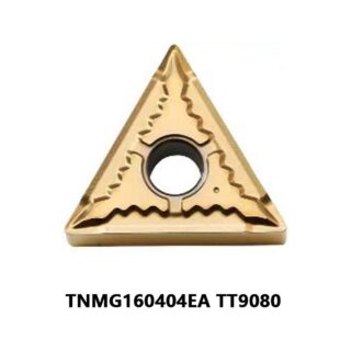 Original TaeguTec TNMG160404EA TT9080 Carbide Insert - Triangle | Stainless Steel & More (10 PCS)