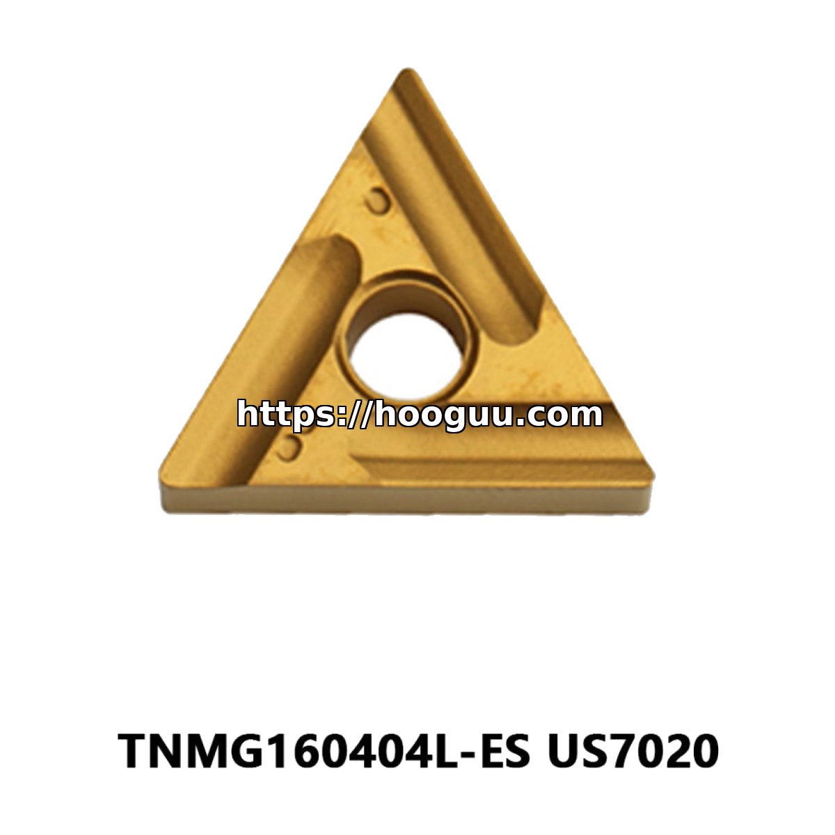 Original Mitsubishi TNMG160404L-ES US7020 Carbide Turning Insert - Triangle | Steel, Stainless Steel (10 PCS)