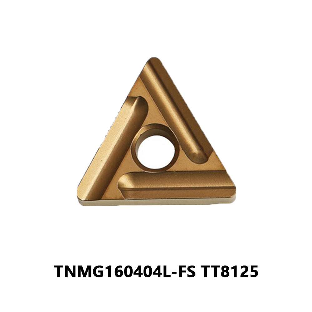 Taegutec TNMG160404L-FS TT8125 Carbide Turning Insert - Triangle | Steel (10 PCS)